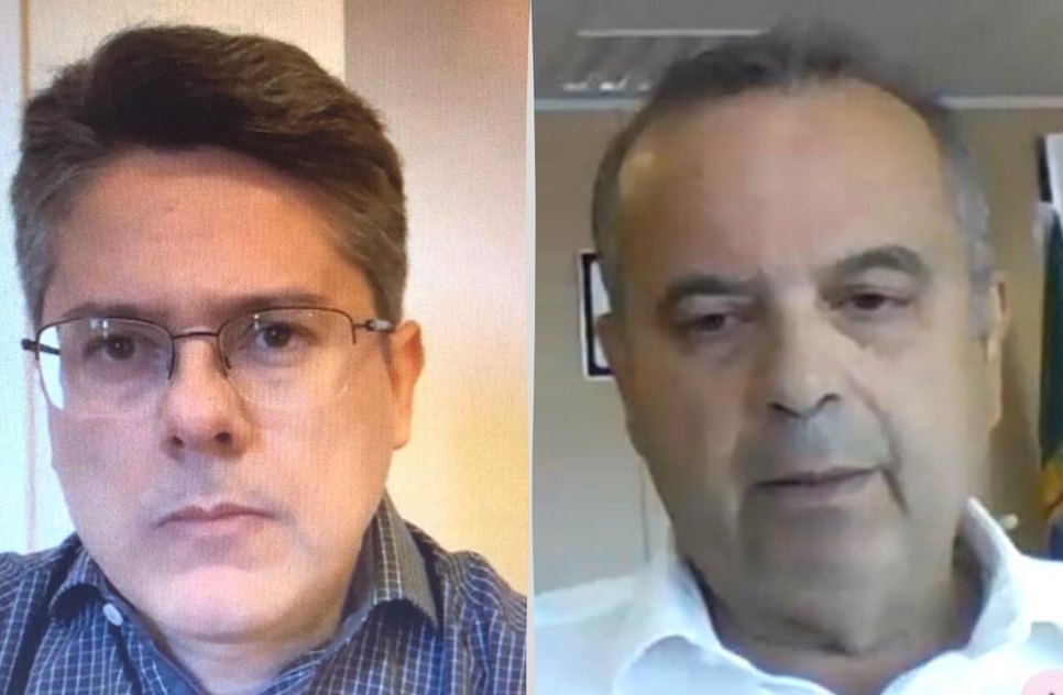 REUNIÃO ALESSANDRO MINISTRO MARINHO