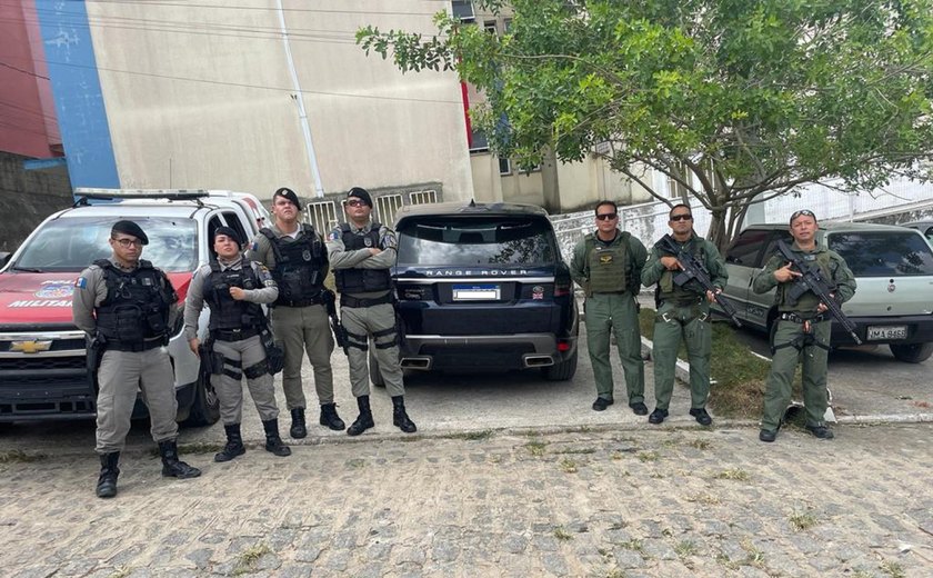 Polícia recupera veículo de luxo roubado em Maceió após ação conjunta
