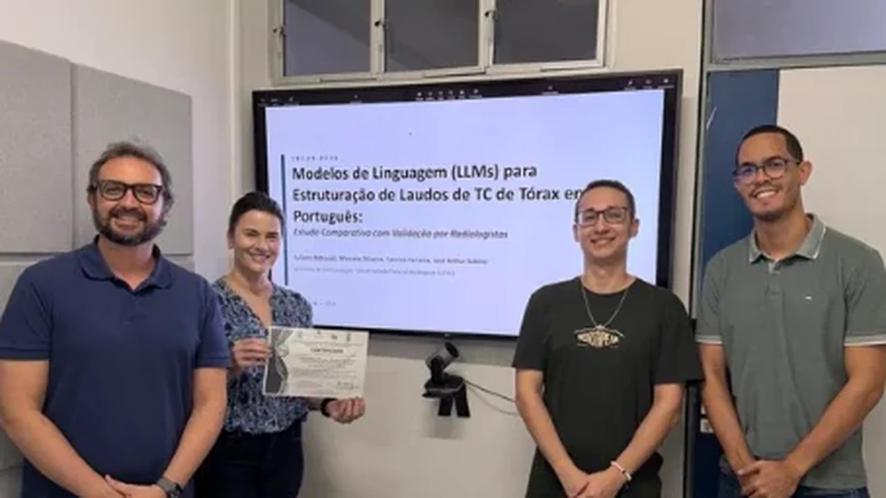Pesquisa sobre IA em laudos radiológicos conquista prêmio de Computação