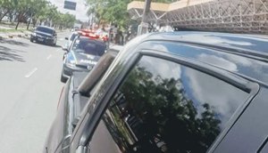 arrastão supermercado