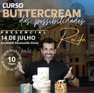 Confeiteiro de Penedo leva seu talento a Recife com curso exclusivo de Buttercream