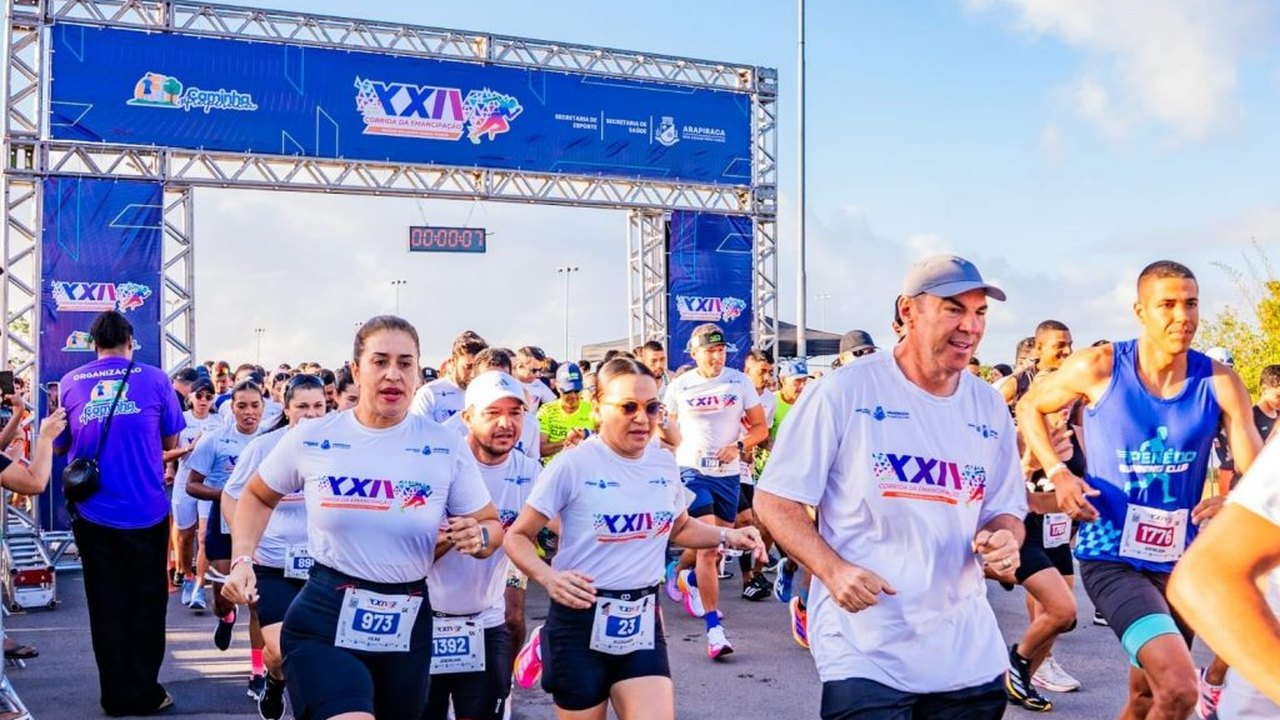 A 25ª Corrida da Emancipação de Arapiraca será no Lago da Perucaba na tarde de sábado (31)