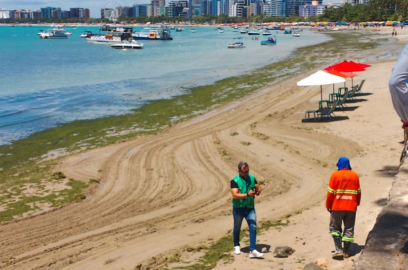 Vistoria técnica descarta lançamento de esgoto na orla da Pajuçara