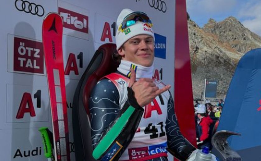 Esquiador Lucas Braathen conquista melhor resultado do Brasil nos esportes olímpicos de inverno