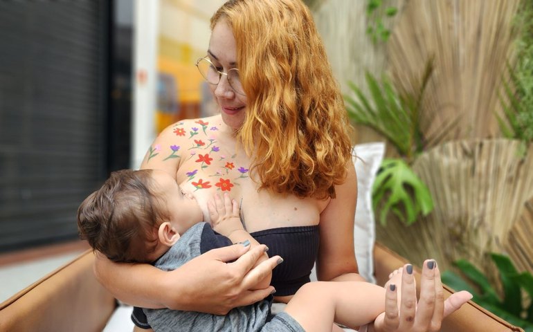 Banco de Leite reforça importância da amamentação neste Agosto Dourado