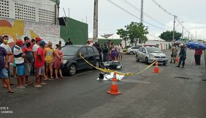 Motociclista morre em frente à Ceasa / Foto: CPtran