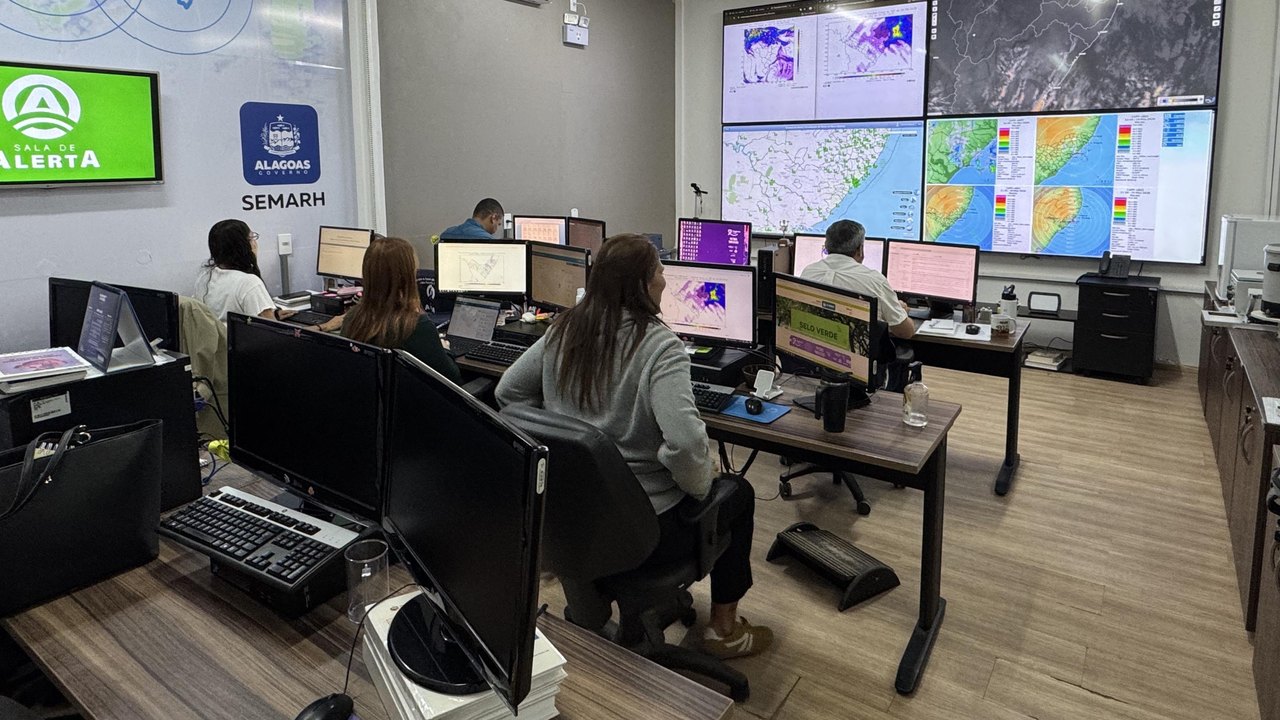Instabilidade avança do oceano e deve provocar chuva em Alagoas