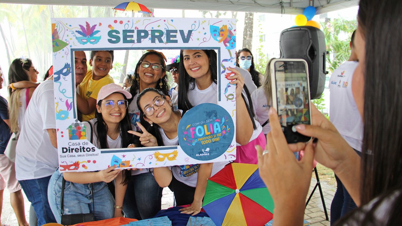 Seprev realiza campanha para prevenir violência durante o período de carnaval