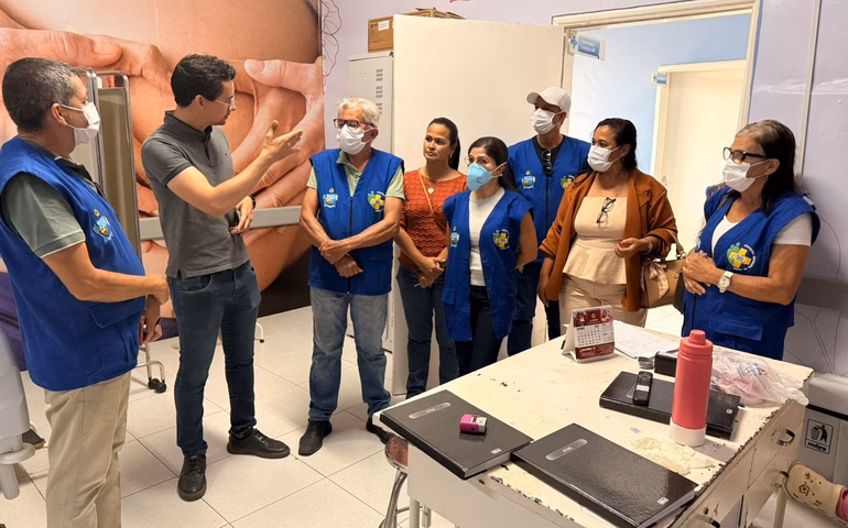 Conselho Municipal de Saúde realiza visita técnica às novas instalações da maternidade da Santa Casa de Penedo