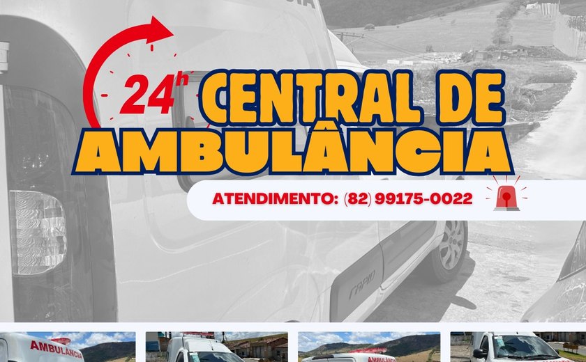 Tanque d’Arca tem central de ambulâncias 24 horas