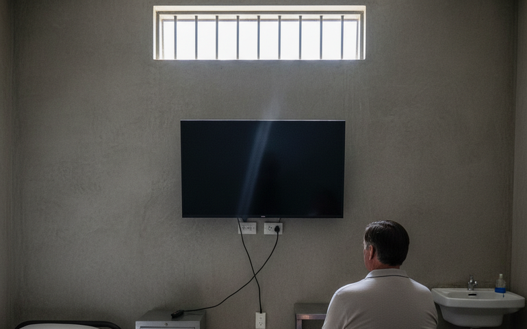 Defesa de Bolsonaro pede acesso a Smart TV em cela da PF