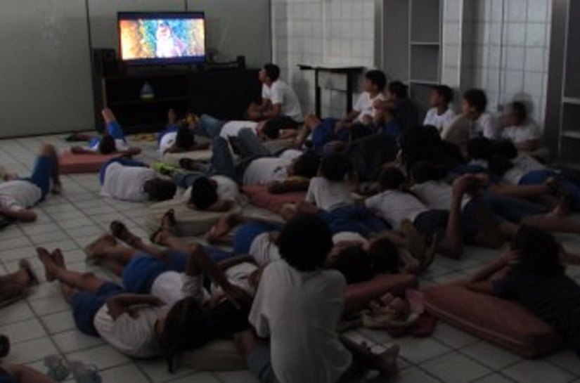 Lazer e diversão também fazem parte da rotina do Lar São Domingos