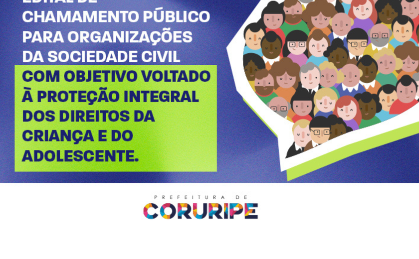 Prefeitura de Coruripe abre seleção para OSCs