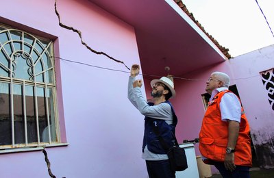 Serviço Geológico do Brasil investiga evidências de risco geológico em bairro de Maceió  