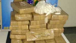 apreensão de cocaína e maconha