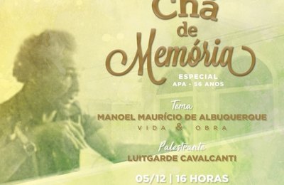 Luitgarde Cavalcante profere palestra sobre Manoel Maurício de Albuquerque