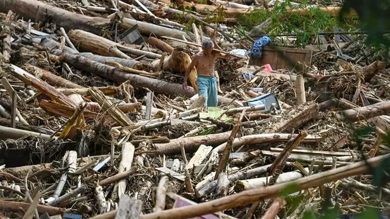 Número de mortes em inundações na Ásia sobe para 1,2 mil
