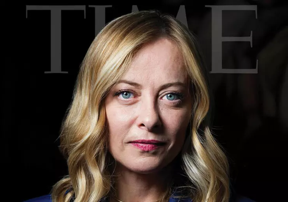 Revista Time põe Meloni na capa como líder da Europa