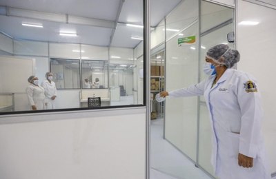 Governo inicia a montagem de Central de Triagem para Covid-19 em Arapiraca 
