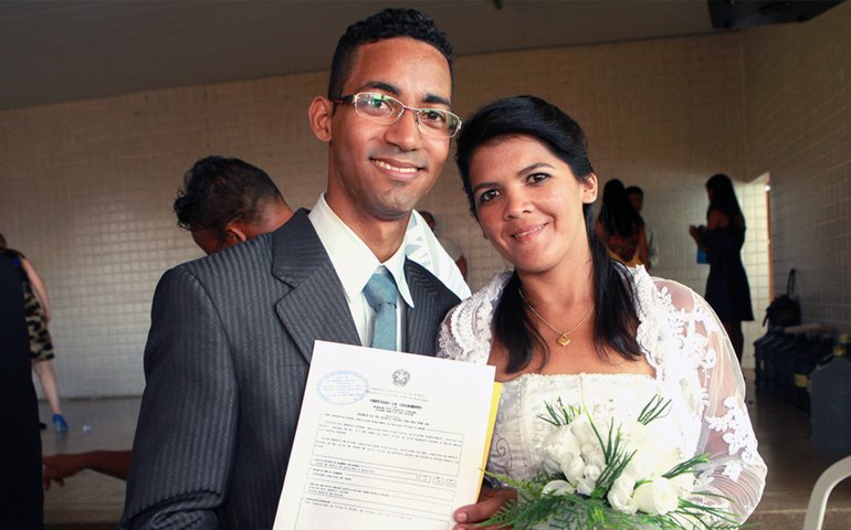 Justiça Itinerante oficializa 100 uniões cíveis nesta quarta (30)
