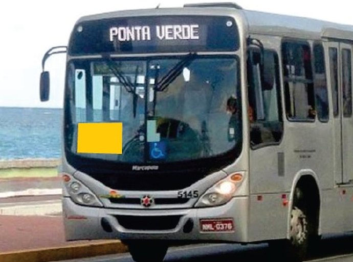 Regiões de Maceió serão identificadas por cores nos ônibus