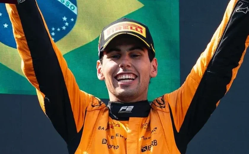 Gabriel Bortoleto é sexto na corrida sprint do Catar e mantém a liderança da Fórmula 2