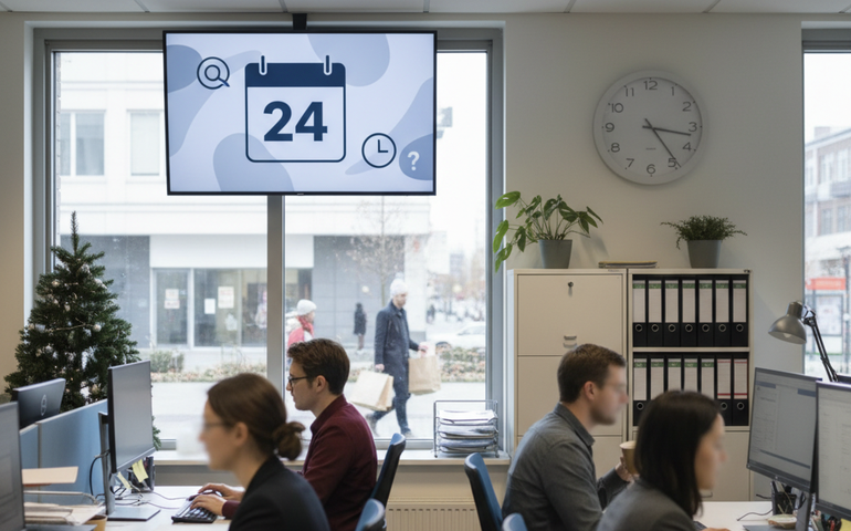 Véspera de Natal é feriado? Entenda como funcionam folgas e direitos no dia 24 de dezembro