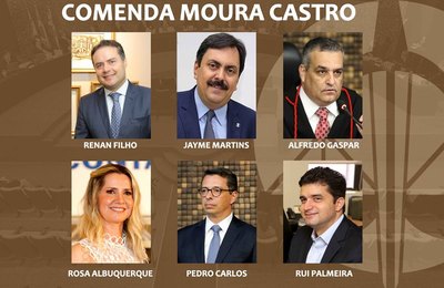 TJAL entrega Comenda Moura Castro nesta quarta