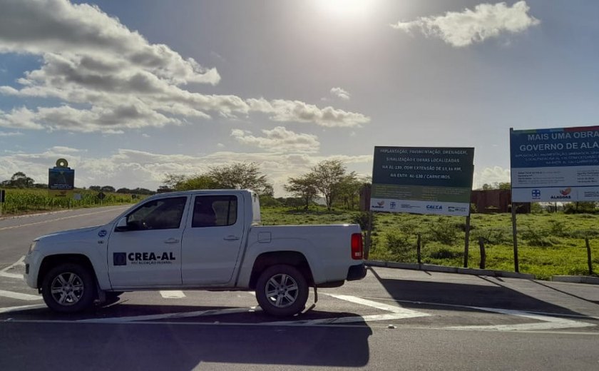Crea-AL realiza mutirão de fiscalização em 24 munícipios alagoanos