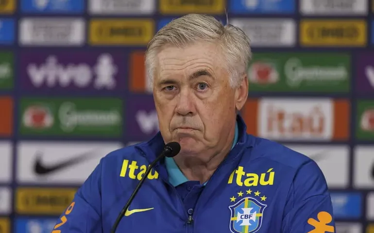 'Treinar o Brasil é muito motivador', afirma Ancelotti