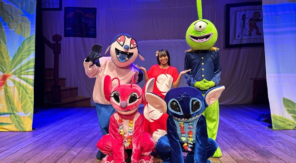 Lilo e Stitch no Teatro / Foto: Foto: Divulgação