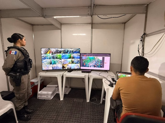 Penedo amplia monitoramento eletrônico e segurança policial durante a Festa de Bom Jesus 2026