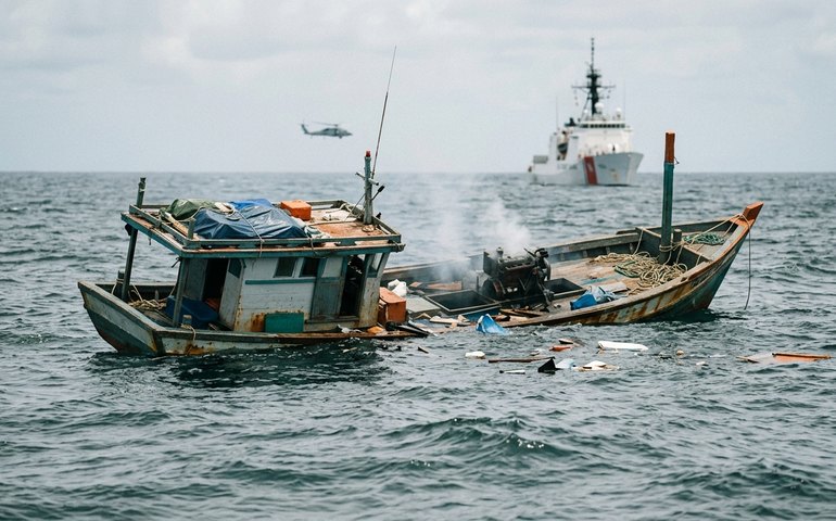 EUA anunciam ataque a dois barcos supostamente ligados ao narcotráfico no Pacífico
