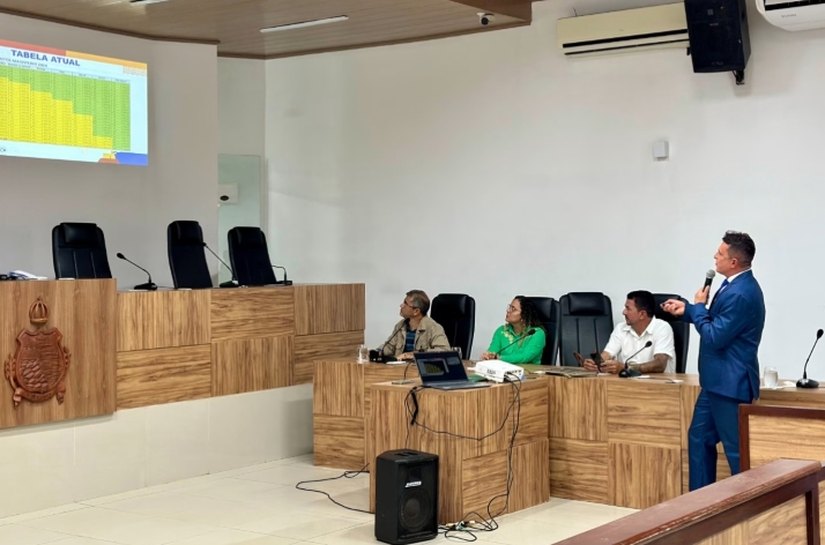 Reajuste salarial para professores e servidores da Secretaria de Educação de Penedo é apresentado na Câmara de Vereadores