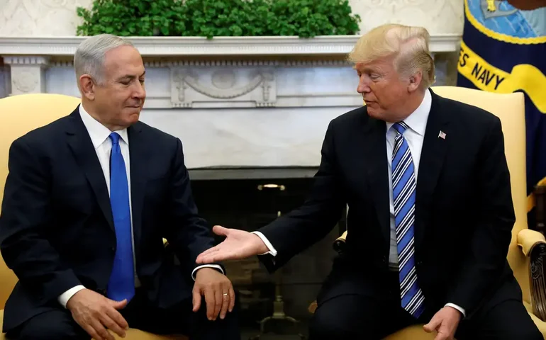 Ligação telefônica entre Trump, Netanyahu e líder do Catar discutiu proposta de paz em Gaza