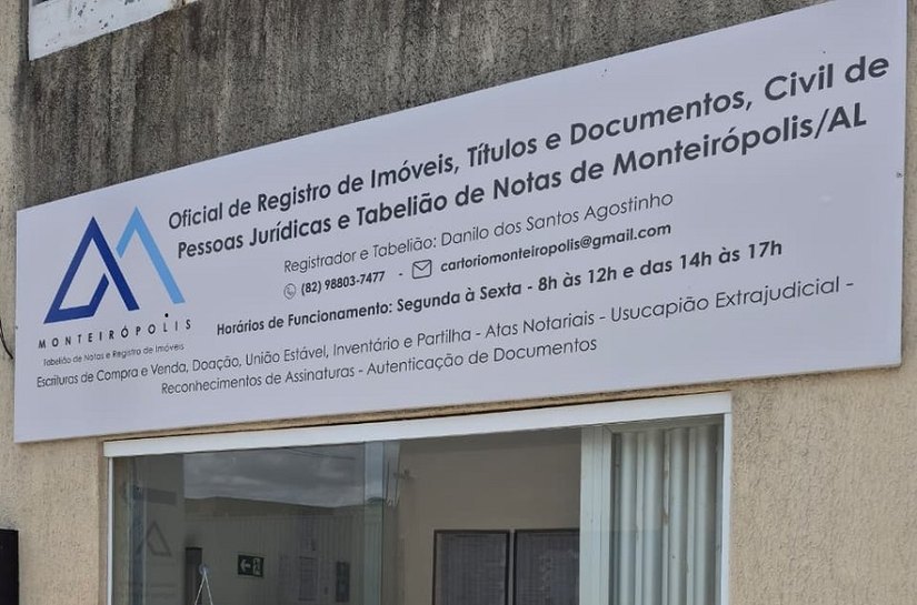 Corregedoria inspeciona cartório de Monteirópolis, no Sertão