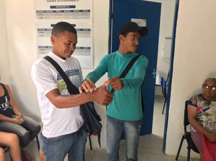 Saúde de Santana do Mundaú realiza ações de conscientização para a hanseníase