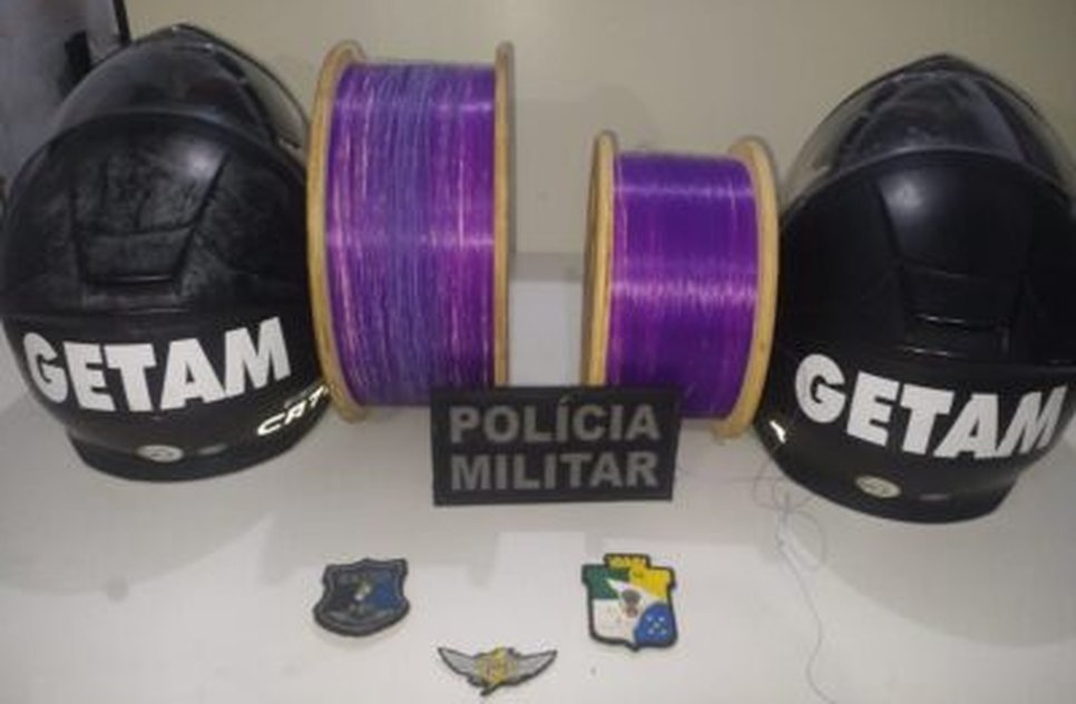 Dois carretéis de cerol usados para soltar pipa são apreendidos na Grande Aracaju