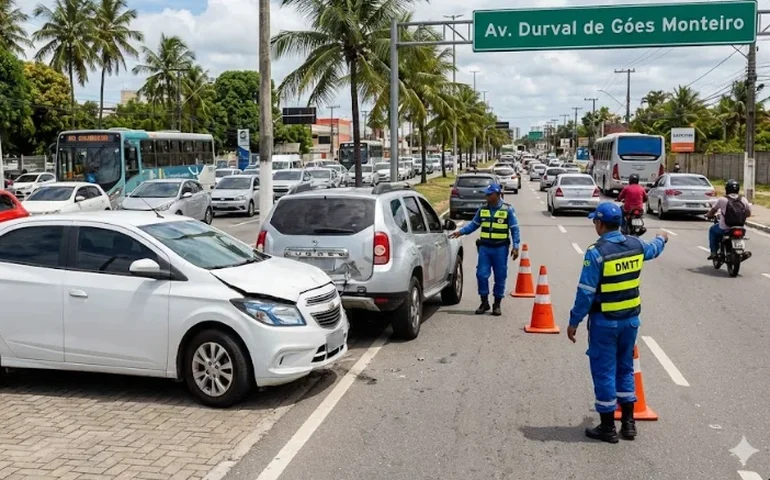 'Mal conseguia ficar de pé': motorista reincidente é preso por embriaguez após acidente na Durval de Góes Monteiro