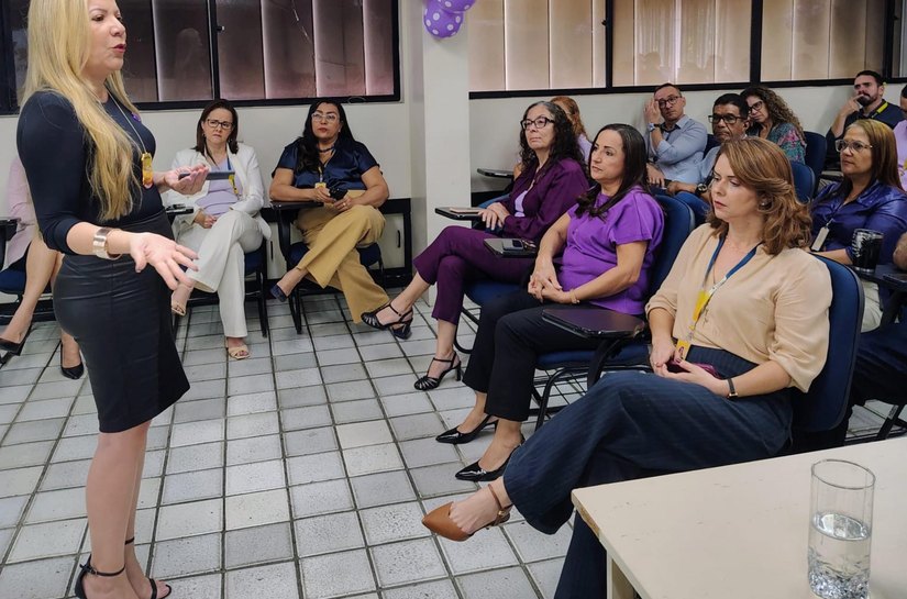 Polícia Civil leva conscientização sobre violência contra a mulher a funcionários dos Correios