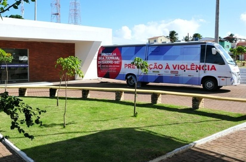 Governo de Alagoas participa de ato contra a flexibilização do Estatuto do Desarmamento