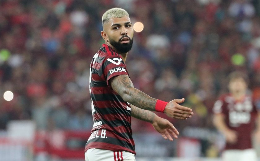 Gabigol não disputa partida do Flamengo contra o Atlético Mineiro