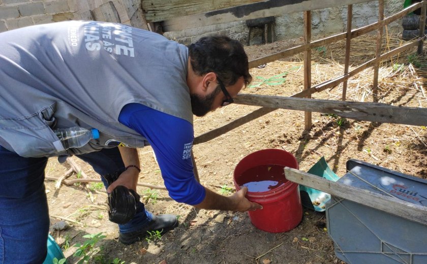 Agentes de Combate às Endemias intensificam ações contra o aedes aegypti em Penedo