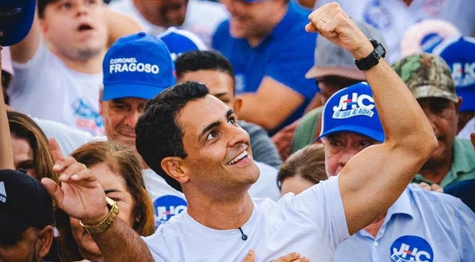 JHC atribuiu os ataques da campanha adversária à vantagem indicada por levantamento do Instituto Índice. - Foto: Assessoria