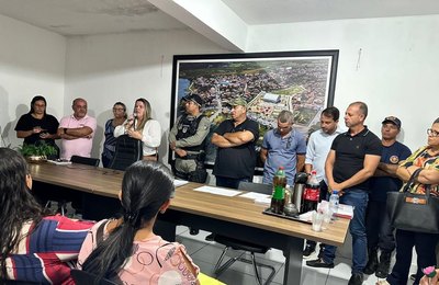 Reunião define estratégias de combate à violência nas escolas de Traipu