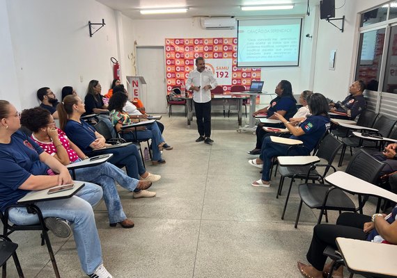 Samu Alagoas promove palestra sobre ética no ambiente de trabalho