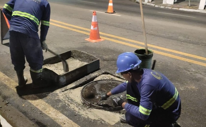 Em nova etapa, Operação Tampa Bueiro chega à Avenida Siqueira Campos, no Prado