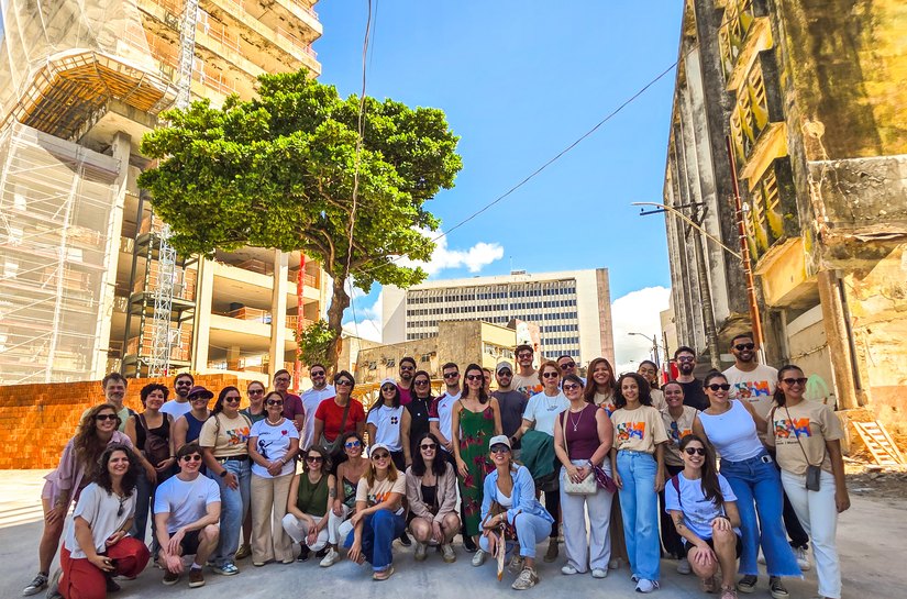 Participantes do InREDE conhecem projetos urbanos e ambientais durante visita técnica em Maceió
