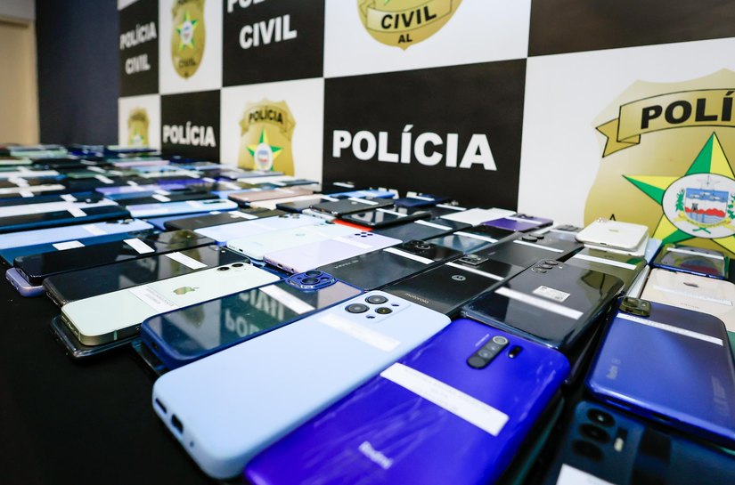 SSP recupera mais de 600 celulares roubados ou furtados em Alagoas