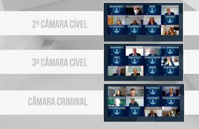Sessões virtuais simultâneas de três câmaras do TJAL apreciam 235 processos